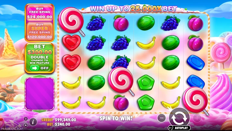 tumble feature slot